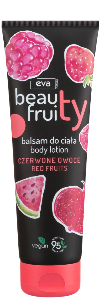 EVA NATURA BEAUTY FRUITY Balsam do ciała czerwone owoce
